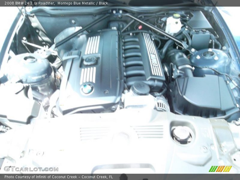 Montego Blue Metallic / Black 2008 BMW Z4 3.0i Roadster