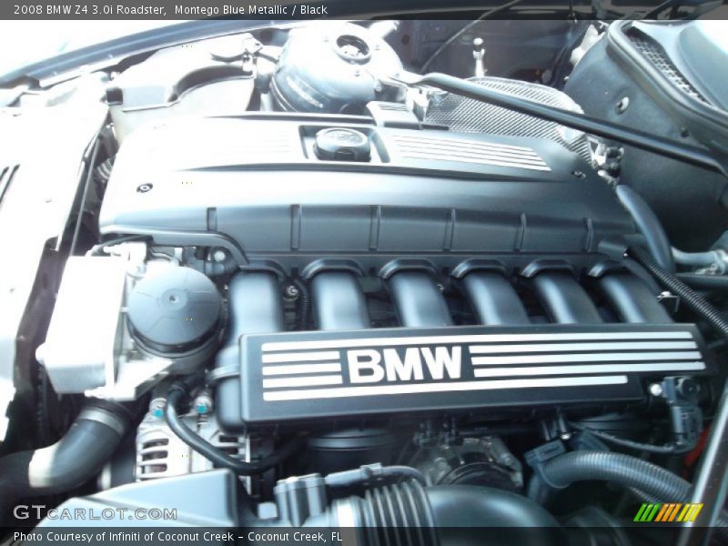 Montego Blue Metallic / Black 2008 BMW Z4 3.0i Roadster