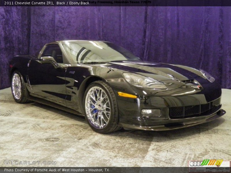 Black / Ebony Black 2011 Chevrolet Corvette ZR1