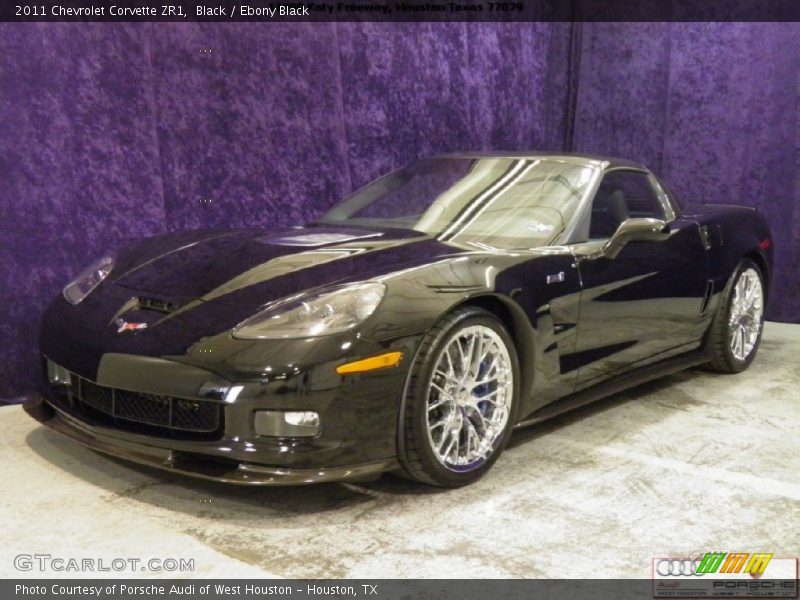 Black / Ebony Black 2011 Chevrolet Corvette ZR1