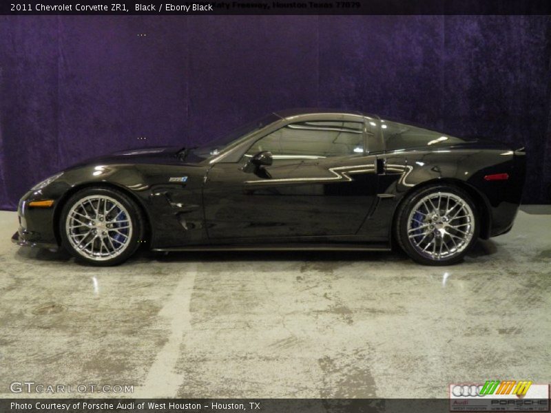 Black / Ebony Black 2011 Chevrolet Corvette ZR1