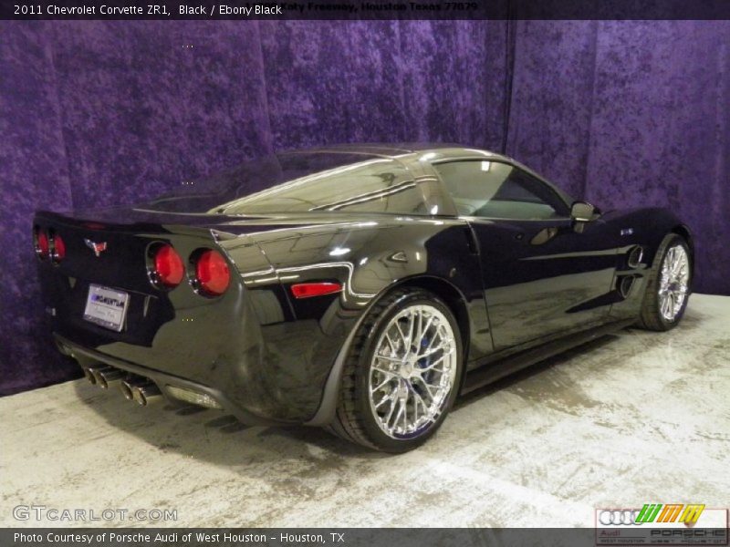 Black / Ebony Black 2011 Chevrolet Corvette ZR1