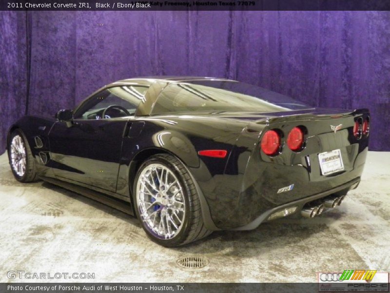 Black / Ebony Black 2011 Chevrolet Corvette ZR1