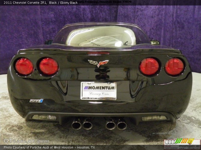 Black / Ebony Black 2011 Chevrolet Corvette ZR1