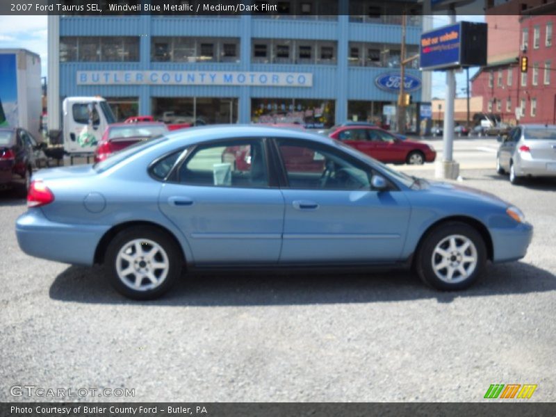 Windveil Blue Metallic / Medium/Dark Flint 2007 Ford Taurus SEL