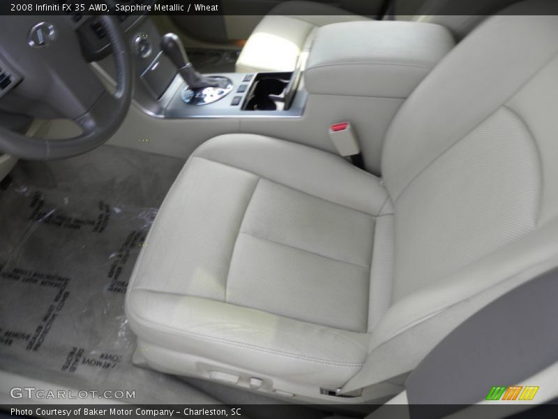 Sapphire Metallic / Wheat 2008 Infiniti FX 35 AWD