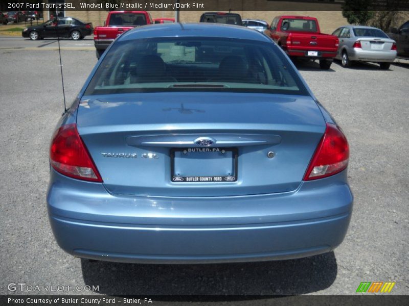 Windveil Blue Metallic / Medium/Dark Flint 2007 Ford Taurus SEL