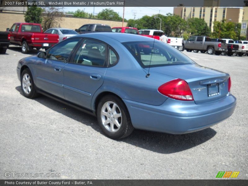 Windveil Blue Metallic / Medium/Dark Flint 2007 Ford Taurus SEL