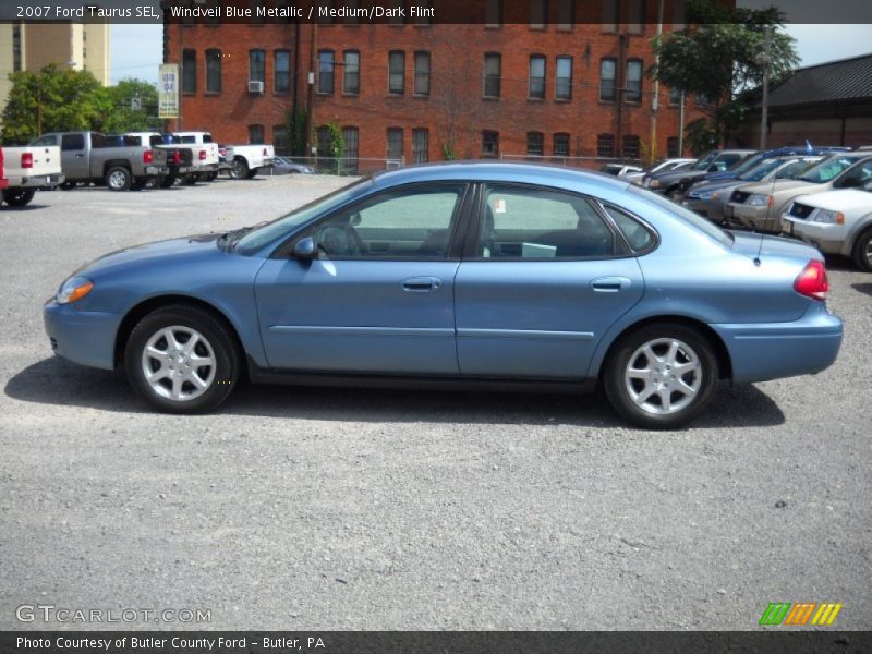 Windveil Blue Metallic / Medium/Dark Flint 2007 Ford Taurus SEL