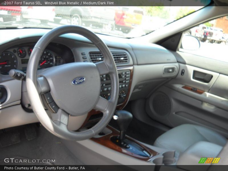 Windveil Blue Metallic / Medium/Dark Flint 2007 Ford Taurus SEL
