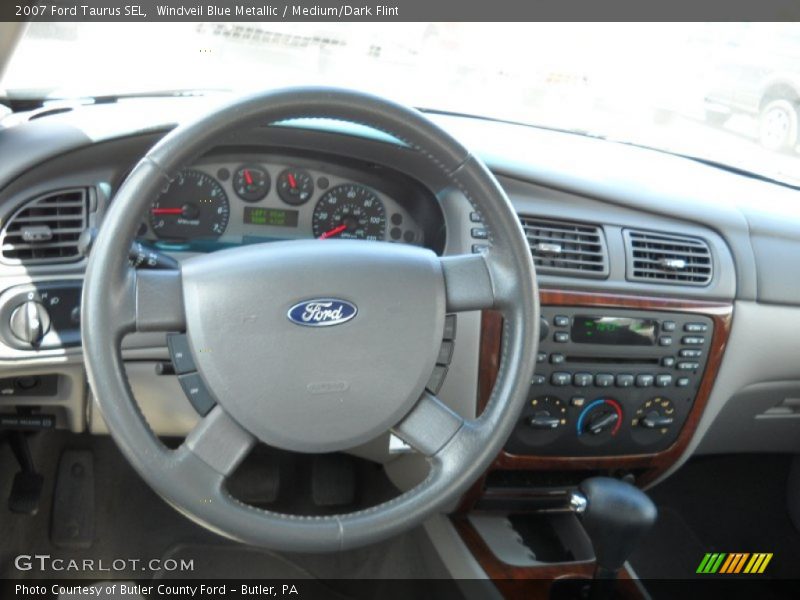 Windveil Blue Metallic / Medium/Dark Flint 2007 Ford Taurus SEL
