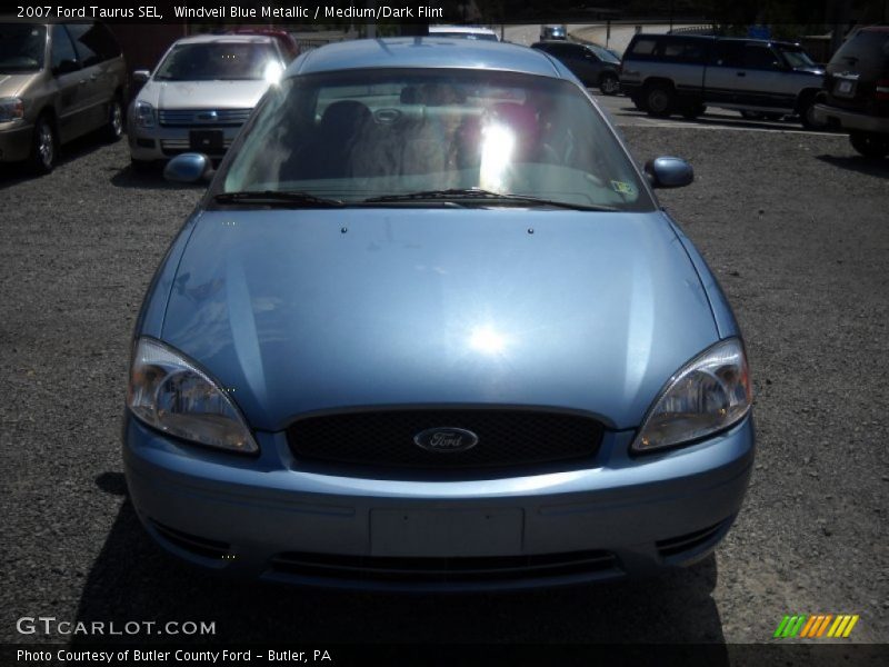 Windveil Blue Metallic / Medium/Dark Flint 2007 Ford Taurus SEL