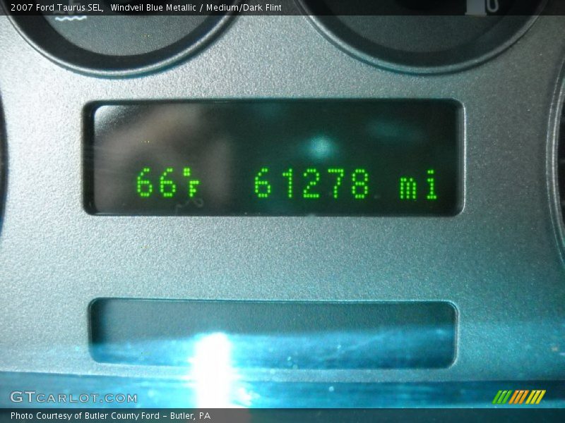Windveil Blue Metallic / Medium/Dark Flint 2007 Ford Taurus SEL