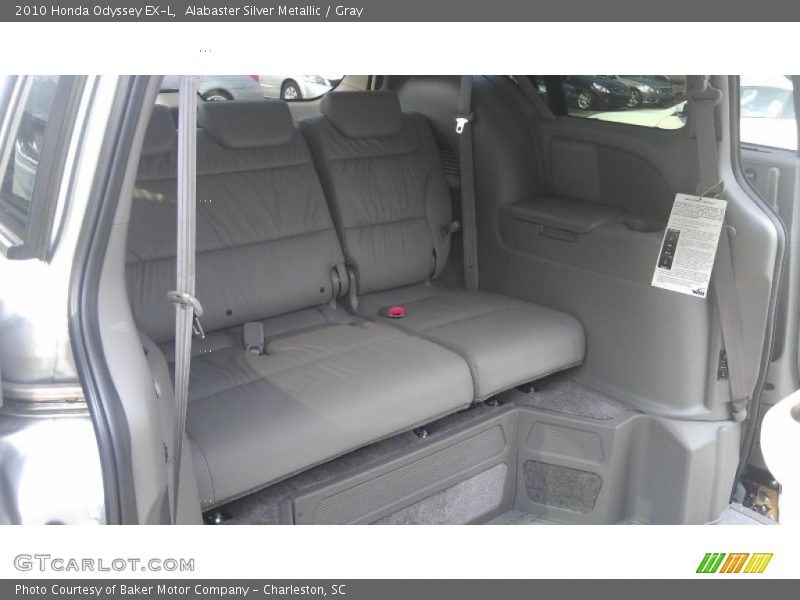 Alabaster Silver Metallic / Gray 2010 Honda Odyssey EX-L