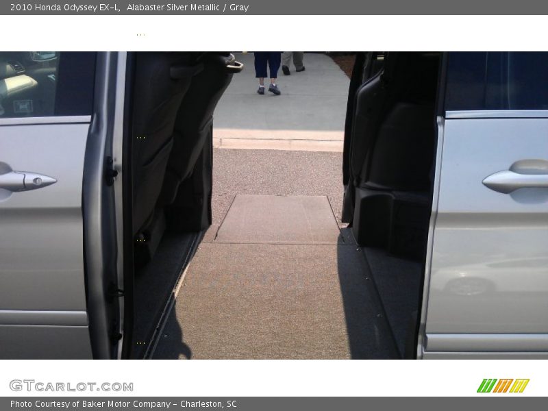 Alabaster Silver Metallic / Gray 2010 Honda Odyssey EX-L