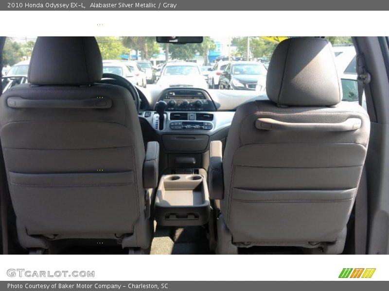 Alabaster Silver Metallic / Gray 2010 Honda Odyssey EX-L