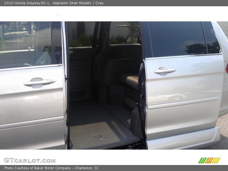 Alabaster Silver Metallic / Gray 2010 Honda Odyssey EX-L