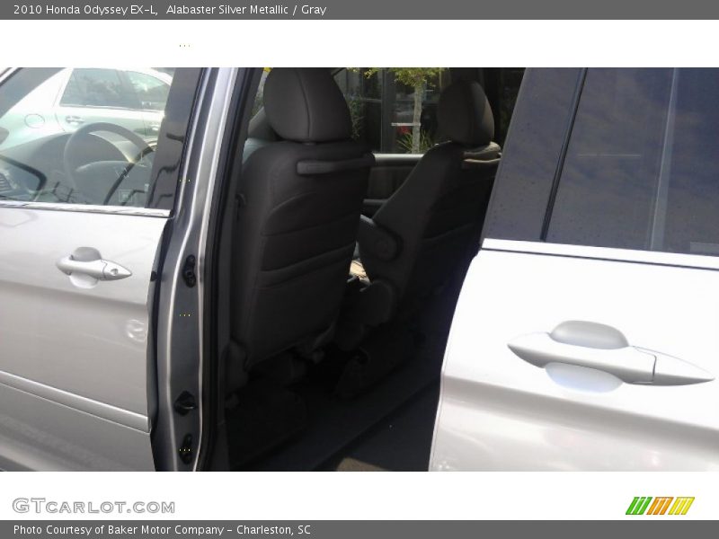 Alabaster Silver Metallic / Gray 2010 Honda Odyssey EX-L