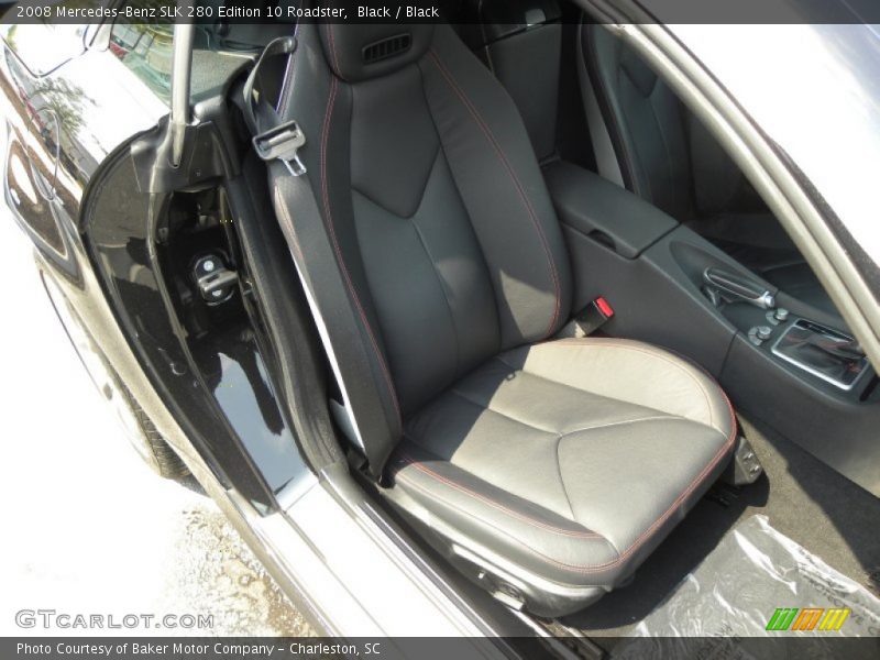 Black / Black 2008 Mercedes-Benz SLK 280 Edition 10 Roadster