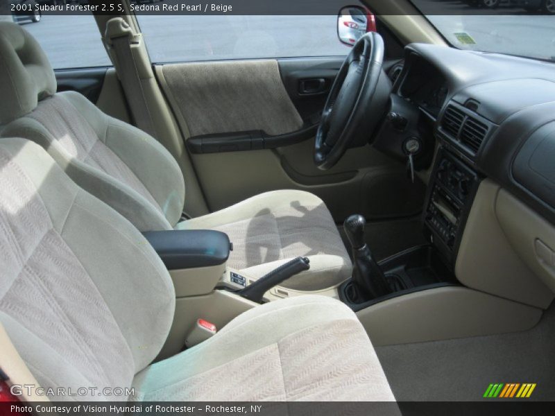  2001 Forester 2.5 S Beige Interior