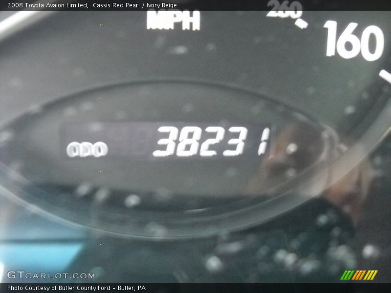 Cassis Red Pearl / Ivory Beige 2008 Toyota Avalon Limited