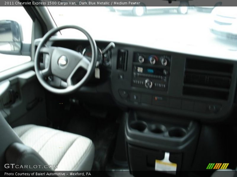 Dark Blue Metallic / Medium Pewter 2011 Chevrolet Express 1500 Cargo Van