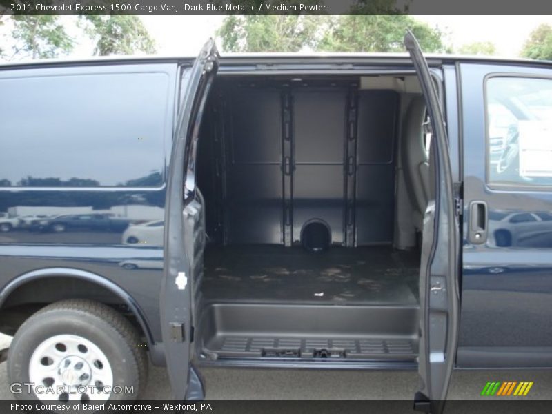 Dark Blue Metallic / Medium Pewter 2011 Chevrolet Express 1500 Cargo Van