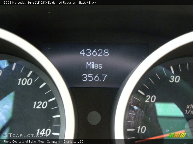 Black / Black 2008 Mercedes-Benz SLK 280 Edition 10 Roadster