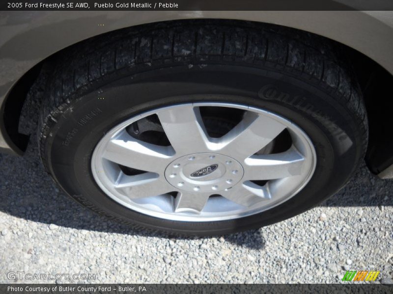 Pueblo Gold Metallic / Pebble 2005 Ford Freestyle SE AWD