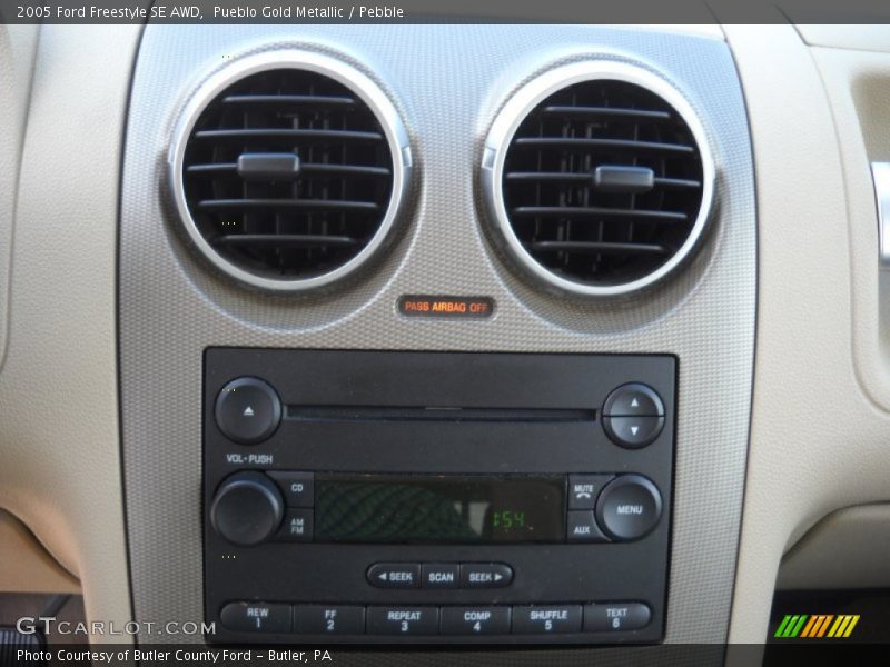 Controls of 2005 Freestyle SE AWD