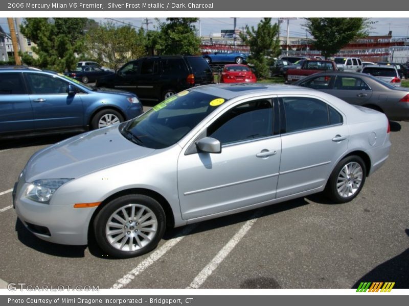 Silver Frost Metallic / Dark Charcoal 2006 Mercury Milan V6 Premier