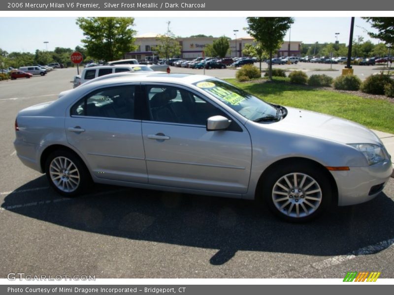 Silver Frost Metallic / Dark Charcoal 2006 Mercury Milan V6 Premier