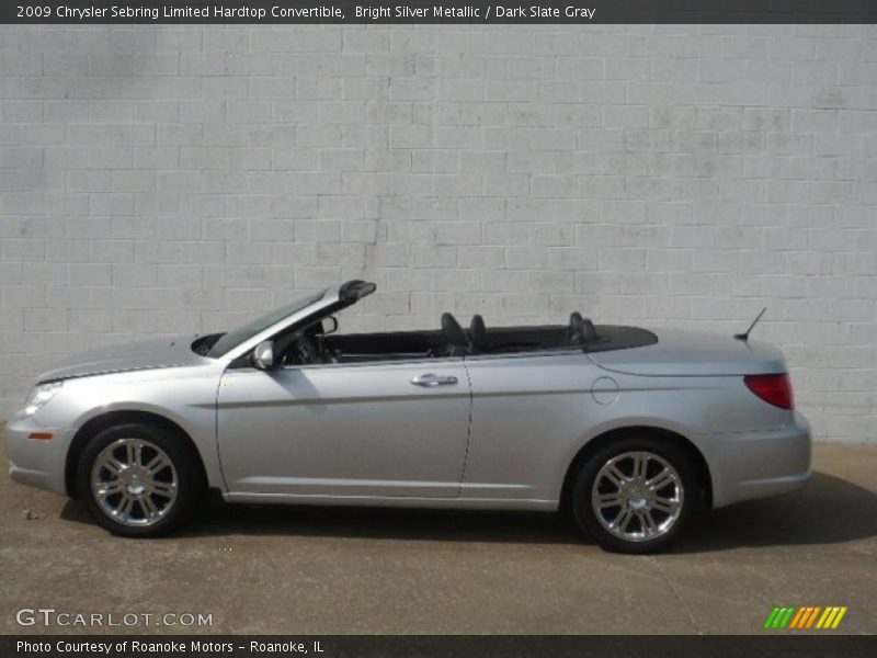  2009 Sebring Limited Hardtop Convertible Bright Silver Metallic