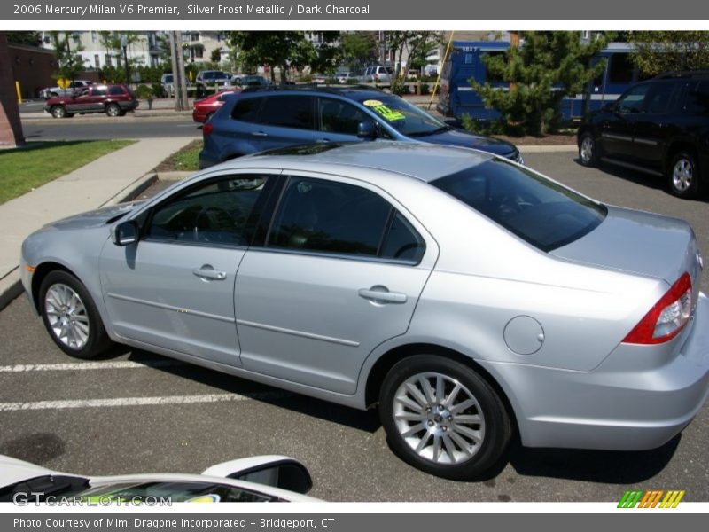 Silver Frost Metallic / Dark Charcoal 2006 Mercury Milan V6 Premier