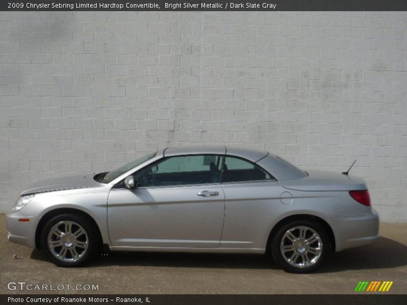  2009 Sebring Limited Hardtop Convertible Bright Silver Metallic