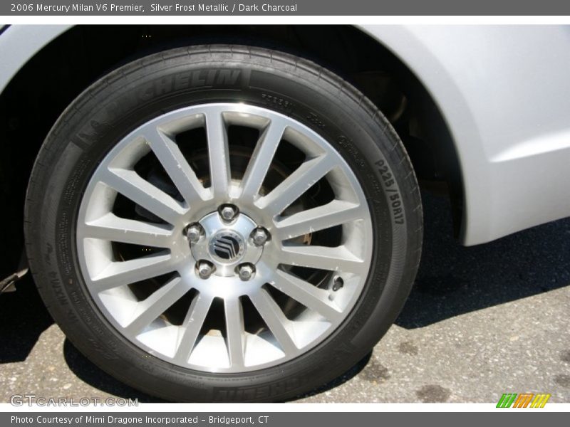 Silver Frost Metallic / Dark Charcoal 2006 Mercury Milan V6 Premier