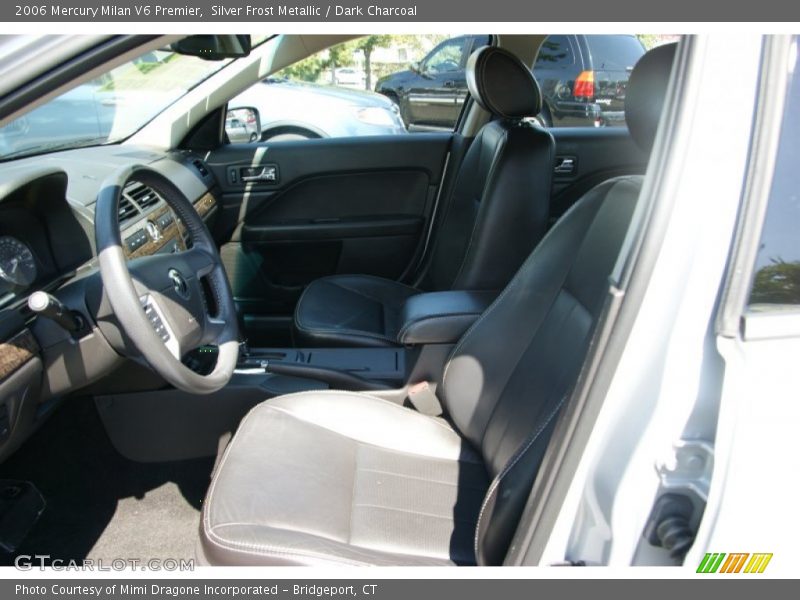 Silver Frost Metallic / Dark Charcoal 2006 Mercury Milan V6 Premier