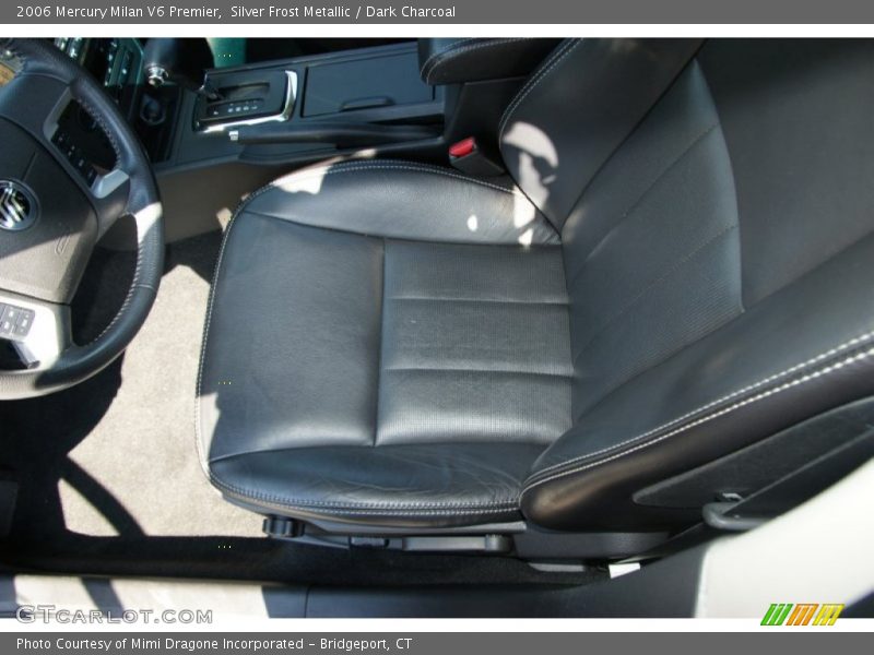 Silver Frost Metallic / Dark Charcoal 2006 Mercury Milan V6 Premier