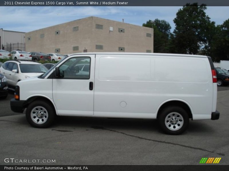 Summit White / Medium Pewter 2011 Chevrolet Express 1500 Cargo Van