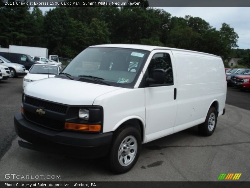 Summit White / Medium Pewter 2011 Chevrolet Express 1500 Cargo Van