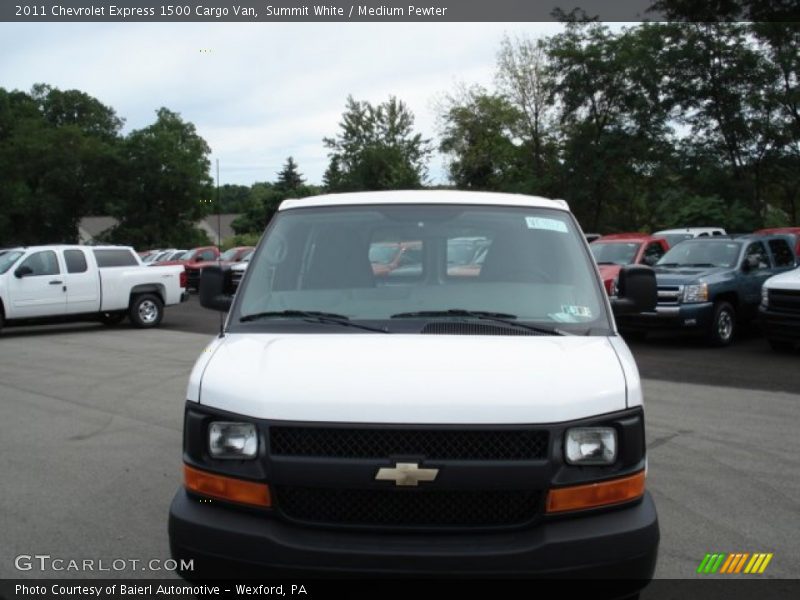 Summit White / Medium Pewter 2011 Chevrolet Express 1500 Cargo Van