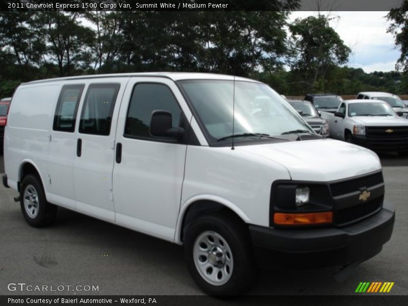 Summit White / Medium Pewter 2011 Chevrolet Express 1500 Cargo Van