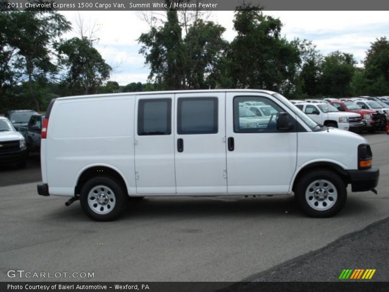 Summit White / Medium Pewter 2011 Chevrolet Express 1500 Cargo Van