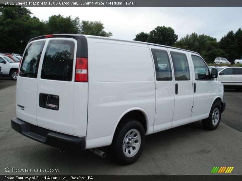 Summit White / Medium Pewter 2011 Chevrolet Express 1500 Cargo Van