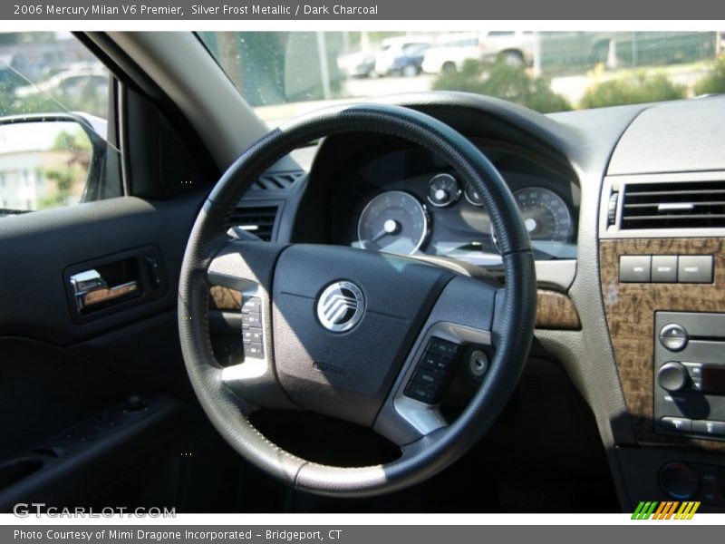 Silver Frost Metallic / Dark Charcoal 2006 Mercury Milan V6 Premier