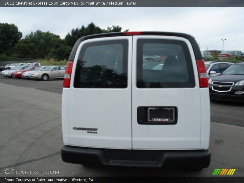 Summit White / Medium Pewter 2011 Chevrolet Express 1500 Cargo Van