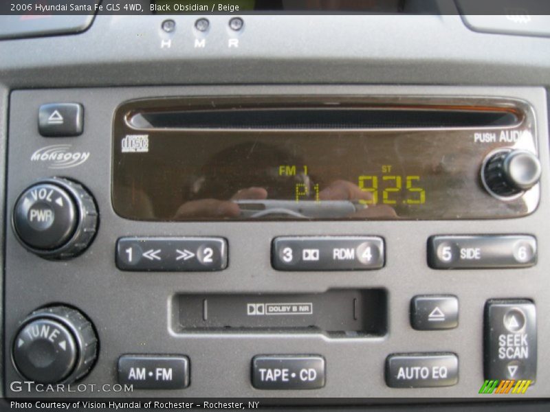 Black Obsidian / Beige 2006 Hyundai Santa Fe GLS 4WD