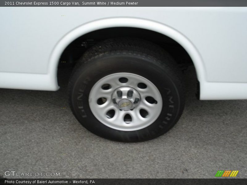 Summit White / Medium Pewter 2011 Chevrolet Express 1500 Cargo Van