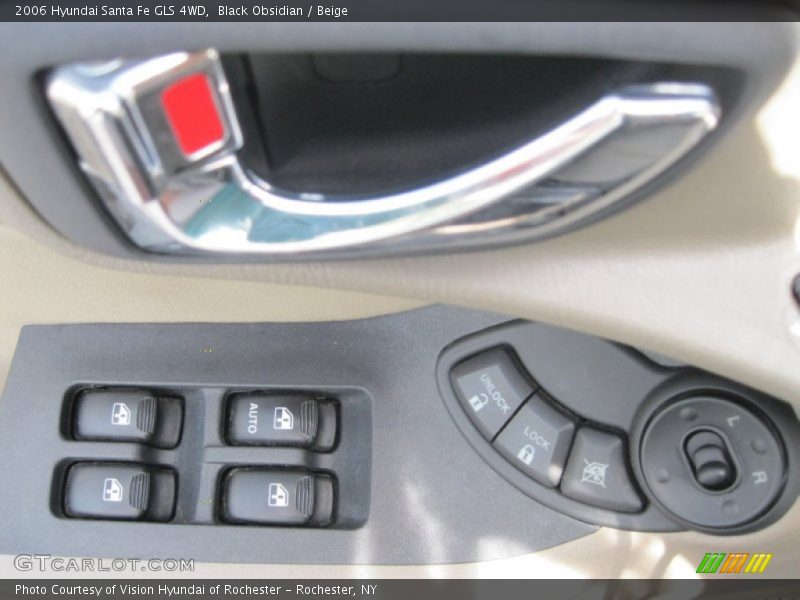 Black Obsidian / Beige 2006 Hyundai Santa Fe GLS 4WD
