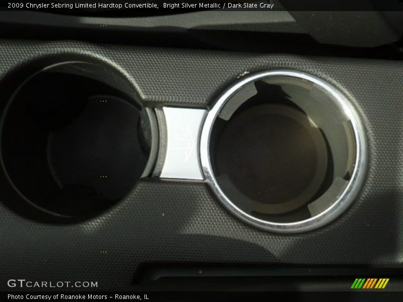 Bright Silver Metallic / Dark Slate Gray 2009 Chrysler Sebring Limited Hardtop Convertible